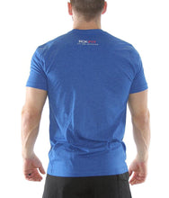 outlift-a-runner-outrun-a-lifter-mens-crossfit-shirt-royal-blue-white-and-red-print-back-by-rokfit