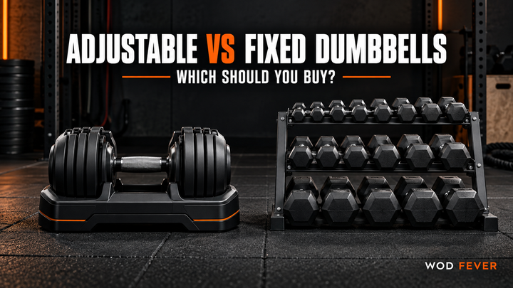 Adjustable dumbbells versus fixed dumbbells for a home gym