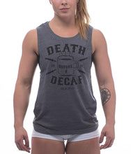 death-before-decaf-womens-crossfit-tank-top-heather-asphalt-front-by-rokfit