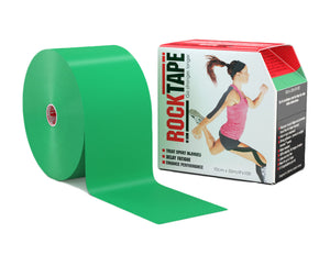 rocktape-kinesiology-tape-4-inch-discount-bulk-big-daddy-roll-crossfit-application-tape-green-tape