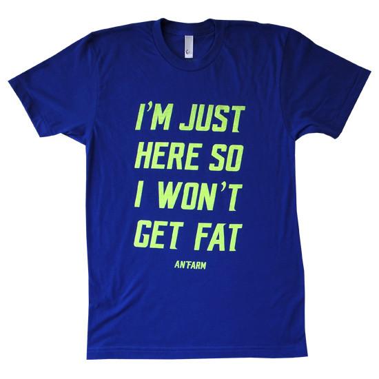 just-here-so-i-wont-get-fat-mens-crossfit-shirt-lapis-color-bright-green-letters-front-by-anfarm