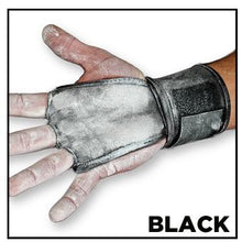wodies-crossfit-hand-grips-black-palm-trim-on-black-wrist-wrap-by-jerkfit