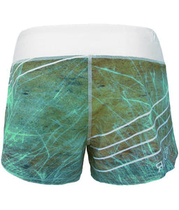 europa-performance-crossfit-booty-shorts-white-turquoise-blue-green-tan-marbled-design-back-by-rokfit